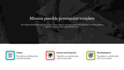 mission possible powerpoint template